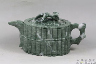 一元竞拍精品收藏 天然A货贵州翠功夫茶具茶壶，一场茶缘与匠心之旅