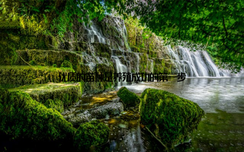 优质的苗种是养殖成功的第一步