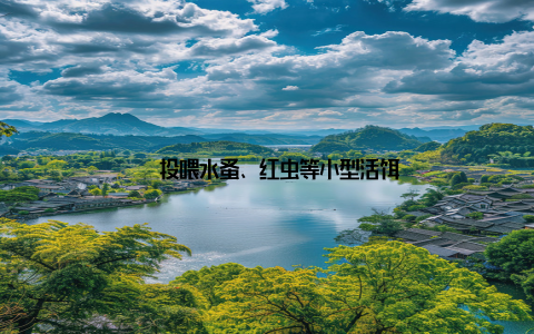 – 投喂水蚤、红虫等小型活饵