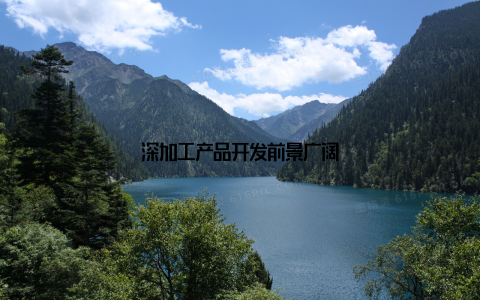 深加工产品开发前景广阔