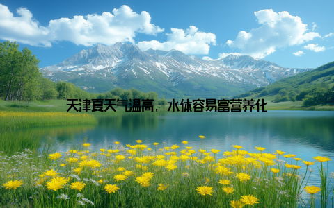 天津夏天气温高, 水体容易富营养化