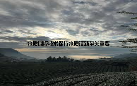 水质调控技术保持水质清新至关重要