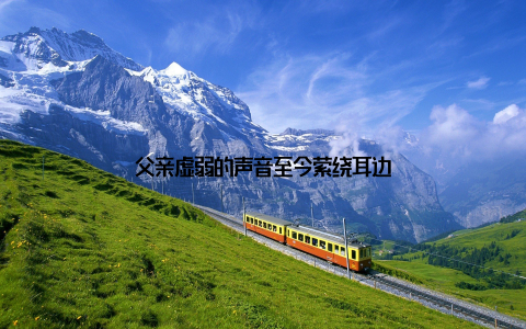 父亲虚弱的声音至今萦绕耳边