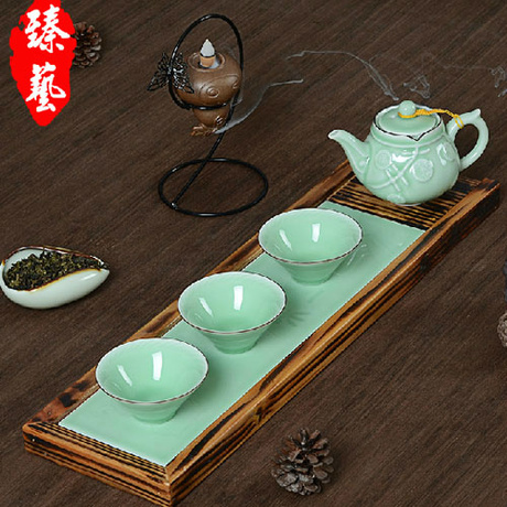 臻艺共赏 一壶唐韵，饮尽东方雅致——大湿泡器配唐装壶套装置评
